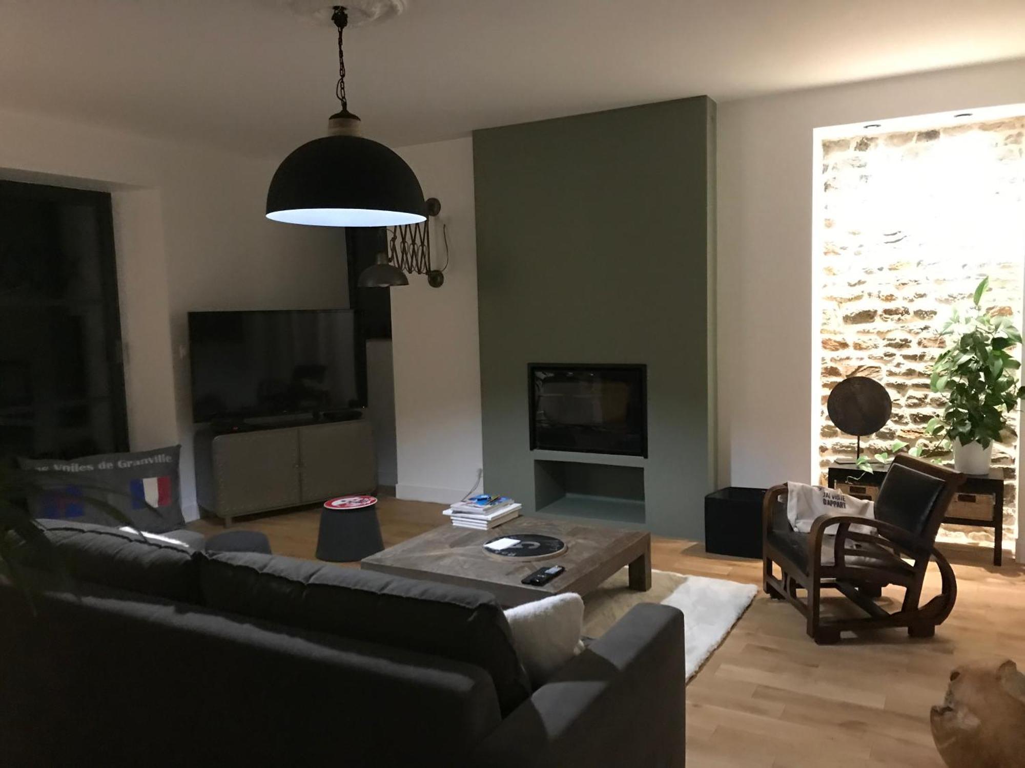 Maison De Ville Avec Jardin Clos Des Matignon Гранвил Екстериор снимка