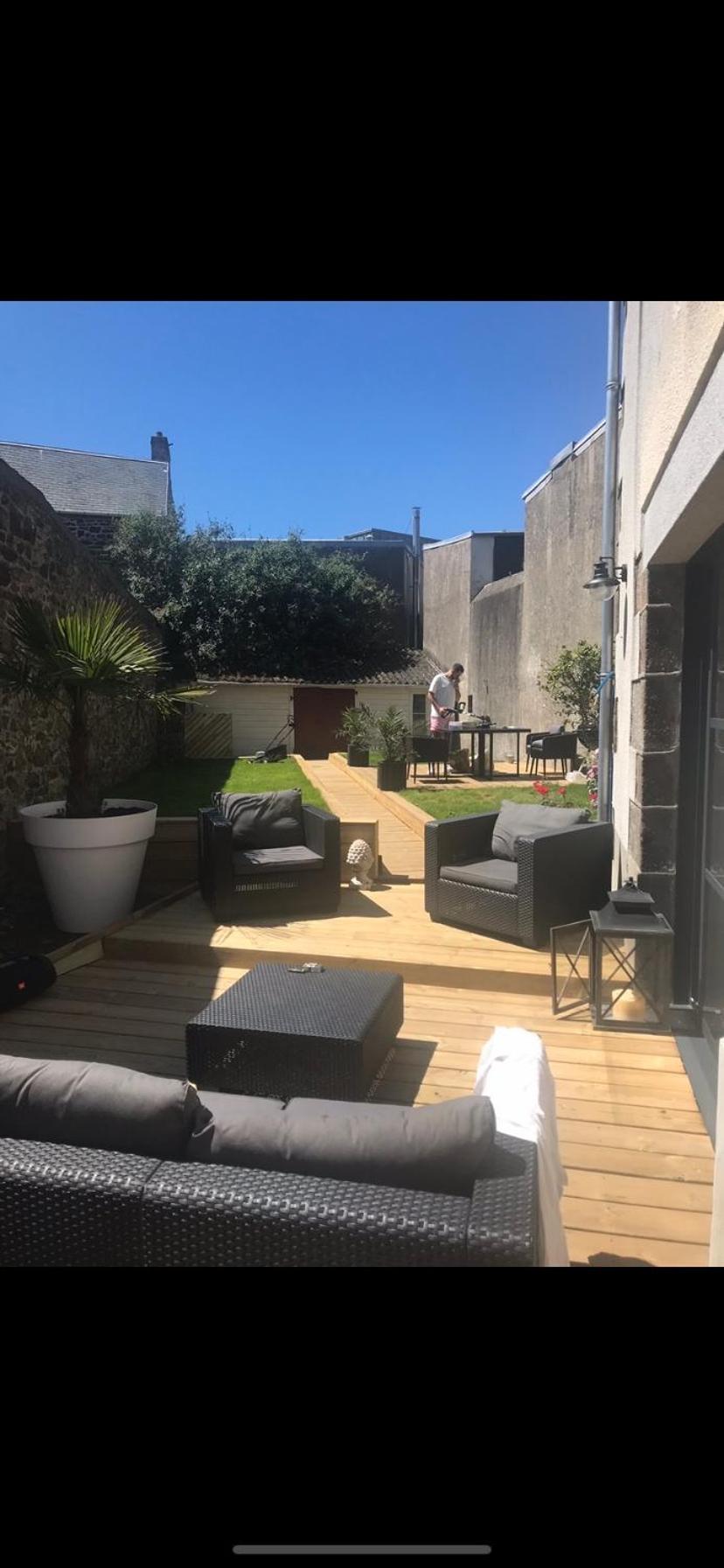 Maison De Ville Avec Jardin Clos Des Matignon Гранвил Екстериор снимка